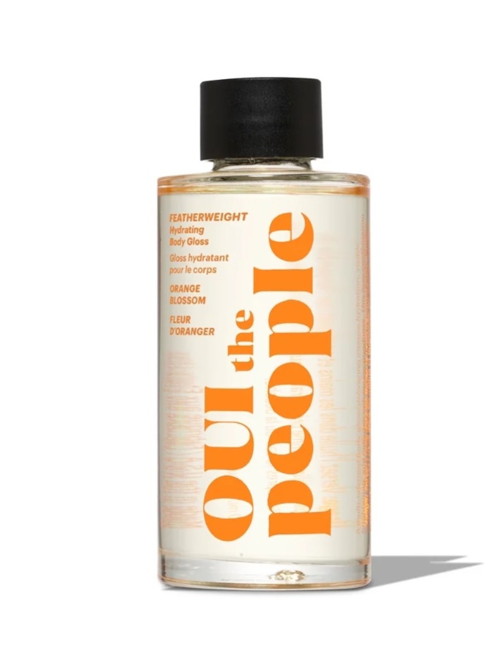 OUI the people Featherweight Hydrating Body Gloss Orange Blossom full size new